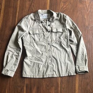 BlankNYC Military Shirt Size S